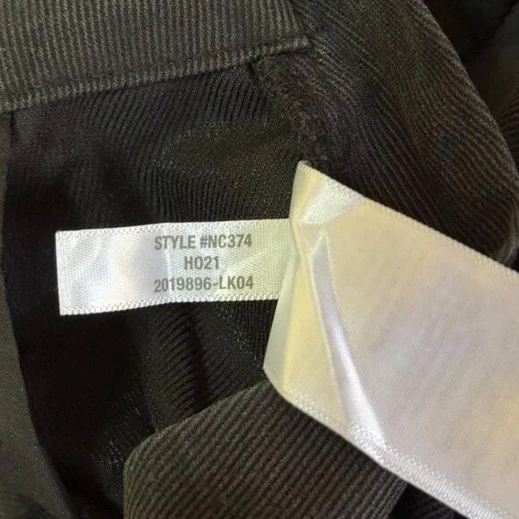 Madewell Side-Button Tapered Crop Pants Style#NC374 Size 4